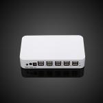 COMER anti-lost security lock alarm display mobile phone charger acrylic