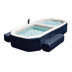 Wholesale 6 Person Adult Inflatable Spa Bathtub Freestanding Inflatable Hot Tub from china suppliers