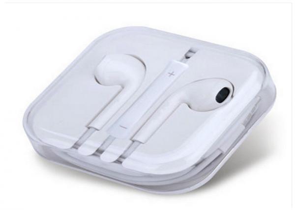 Quality Brand New Mobile Phone Accessories Wired Iphone Earphone With Bluetooth Mic for sale