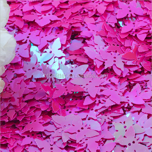 Face and Body Chunky Glitter Mixed Color Small Butterfly Sequin for Nail Beauty Products