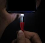Nylon Braided Smart Phone Cable Usb 3.0 5V 2A Auto Power Off Safety Use