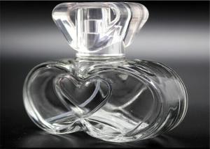 Wholesale 50Ml Heart - Shape Clear Glass Perfume Bottles , Empty Perfume Bottles from china suppliers