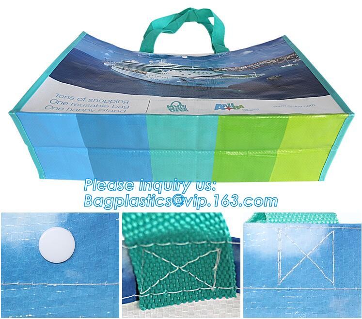 Promotional Cheap Polypropylene Die Cut Laminated TNT Tote PP Woven Shopping Bag,Europe Standard bopp Laminated China PP