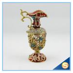 Hot Sale Vase Trinket Box Crystal Hollowed-out Jewelry Box SCJ593