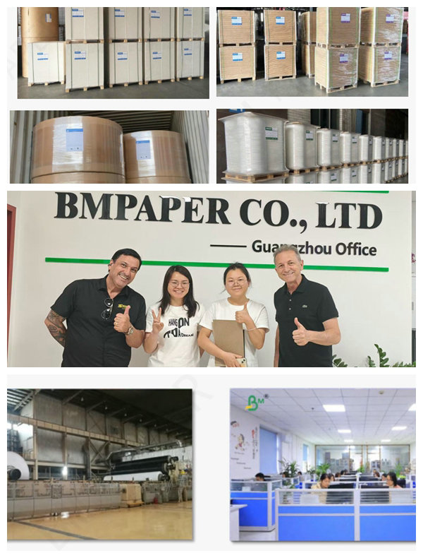60gsm 70gsm 70x 100cm Brown Coated 1 side Ribbed Kraft Paper For Food Wrap Bags 