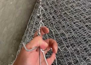 Wholesale 2.8mm Pvc Coated / Galvanised Gabion Baskets Rust Resistance from china suppliers