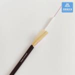 Duplex Indoor Fiber Optic Cable Fiber Patch Cable Black LSZH 5.0mm