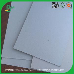 Wholesale 1.0mm 1.2mm 1.5mm 1.7mm grey paper board for book binding from china suppliers