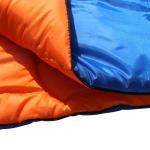 Envelope Shape Mountain Sleeping Bags Filling Hollowfiber 400gsm 210*75CM