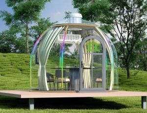Wholesale Luxury Eco Prefab Transparent Dome Hotel Tent House Desert Bubble Dome Room House Tent from china suppliers
