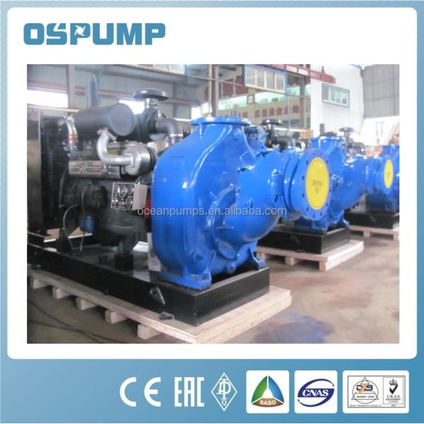 2' 3' 4" 6" 8" 10" Self Priming Solid Handling Trash Pump Diesel Engine Water Pump With Trailer