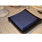 20 Count Lunch Gold Foil Napkin , FDA 33x33cm Paper Party Napkin