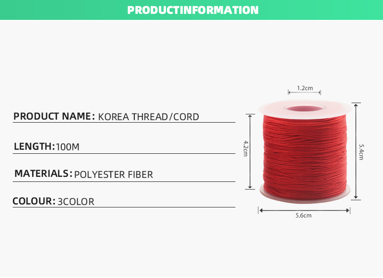 Purple Nylon Suede Craft Thread Cord for Making Singal or Rainbow Color Beading Craft