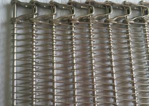 Wholesale Snacks Frying Cooling 304 Ss Spiral Mesh Belt from china suppliers