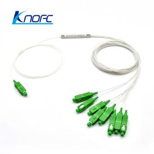 Wholesale 1*8 SC/APC Mini Steel Tube PLC Fiber Optic Splitter from china suppliers