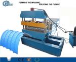 Color Steel Fully Automatic Hydraulic Crimping Machine / Corrugated Roofing