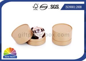 Wholesale Watch Jewelry Round Cardboard Packaging Box UV Glosses Embossing from china suppliers