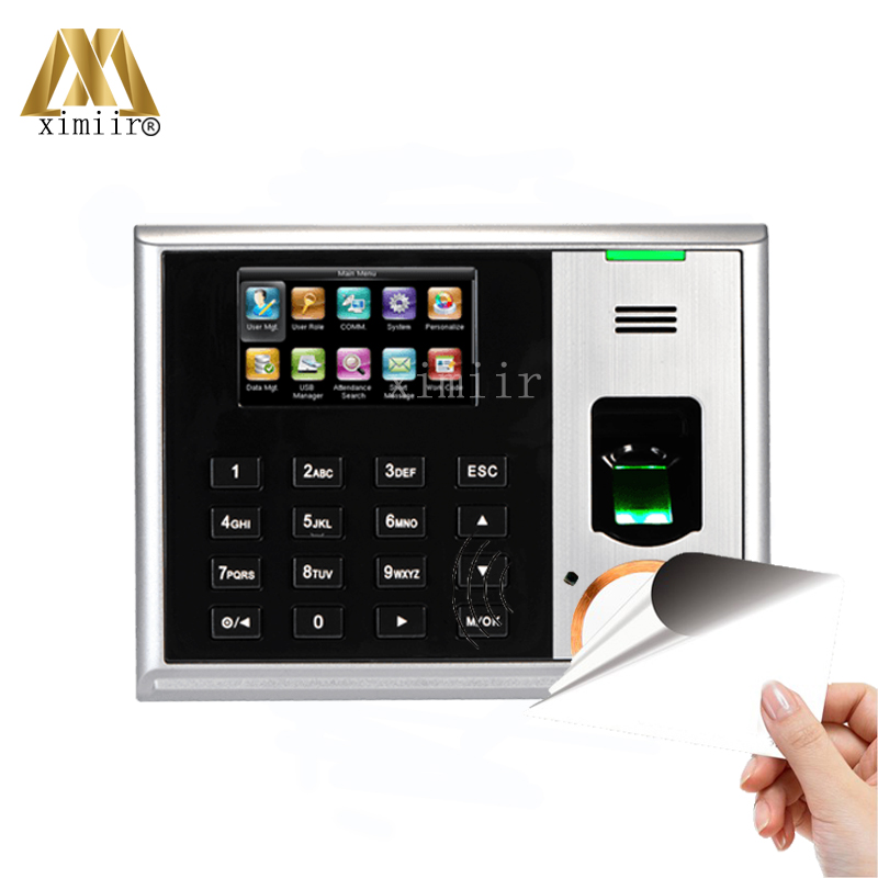 Good Quality Linux S30 ZK Fingerprint Time Attendance Machine TCP/IP Communication Time Clock Terminal