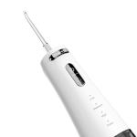 Medical Device Technology Portable Water Flosser 300ml For Travel White Cleaning