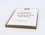 2.8" UV Coat 16GB Memory Digital Video Brochure With Videos / Sound