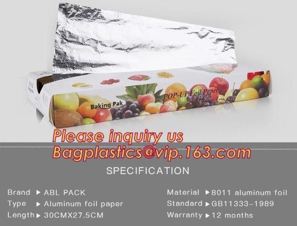 household kitchen use BBQ jumbo aluminum wrapping paper foil roll,aluminum foil