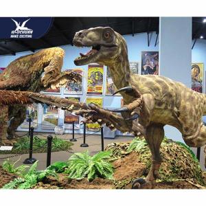 Wholesale Snowproof Outdoor Life Size Dinosaur Models In Silicon For Park Exhibition from china suppliers