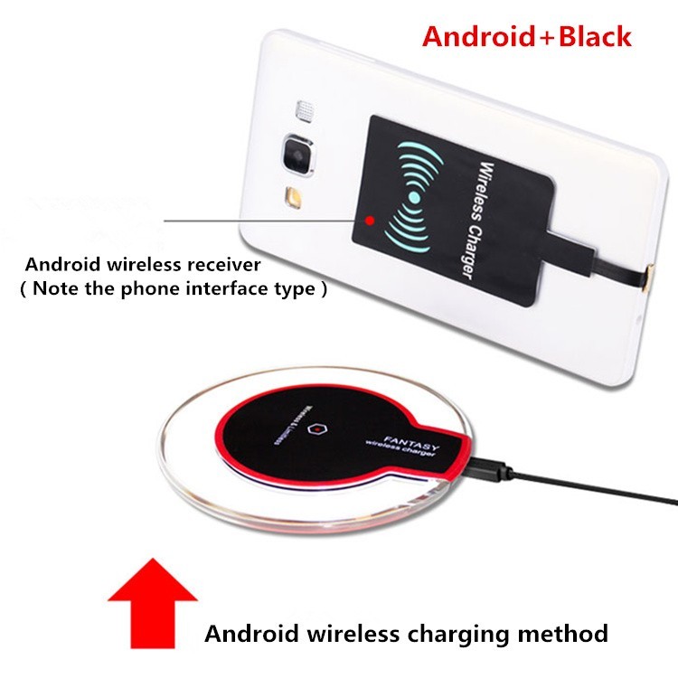 Qi fast fantasy mobile wireless charger for android / fast charge wireless charging pad
