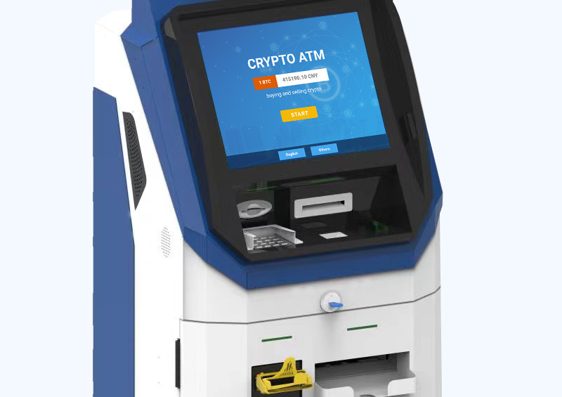 Bidirectional Crypto Bitcoin ATM Machine