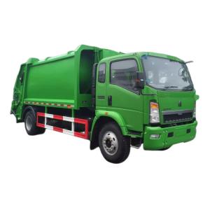 China 8cbm Sinotruk Howo Waste Compactor Garbage Truck Diesel Fuel on sale