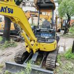 Second-hand Komatsu PC35 Excavator Original from 0.11m3 Bucket Capacity