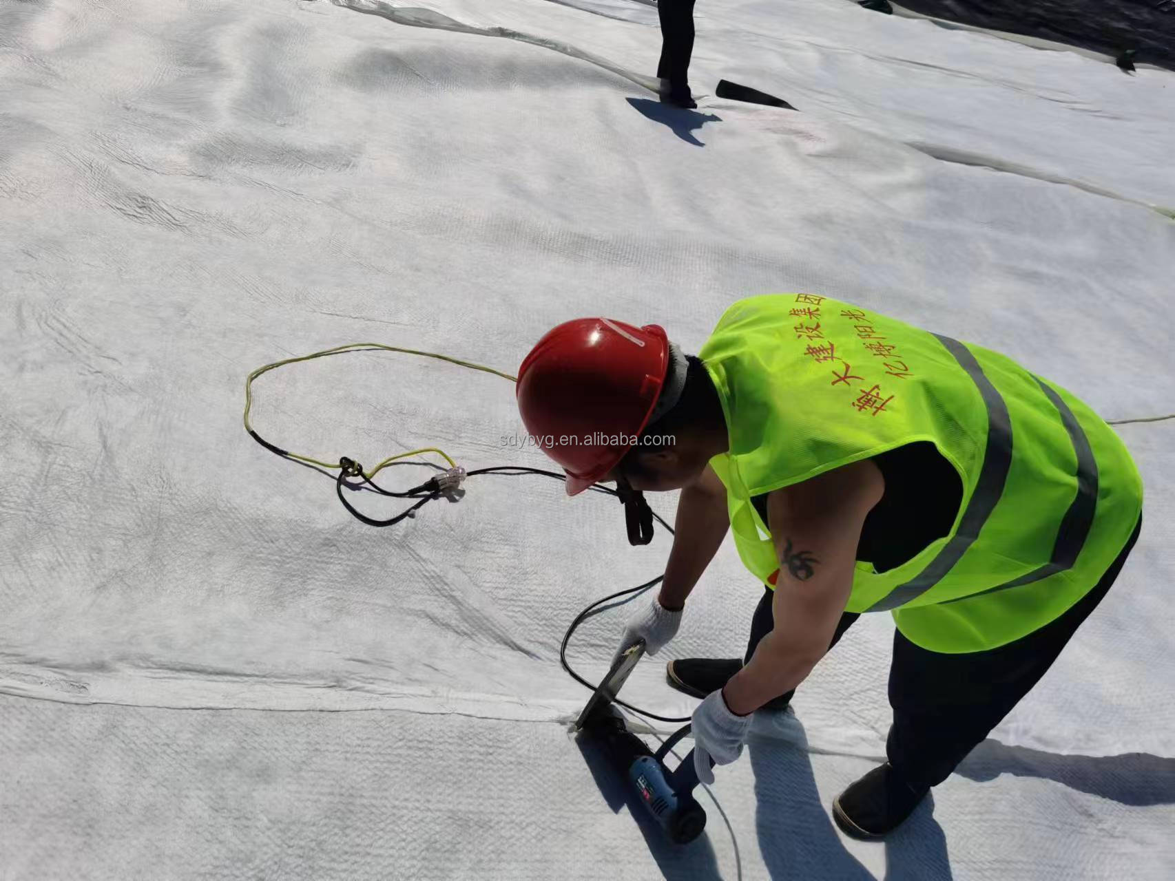 HDPE Mesh Drainage Mats for High Drainage Efficiency in 3D Composite Drainage Network