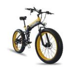 26"X4.0" Fat Tire Folding Electric Bike , K8 Fat Wheel Electric Bike KETELES