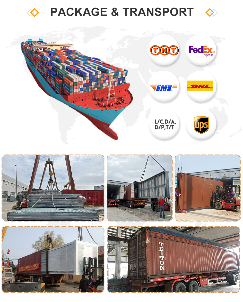 Chinese Design Style 20ft Foldable Container Home for Personalized Customization and Hotel