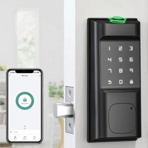 Wholesale Digital Deadbolt Smart Door Lock Fingerprint Password IC Card Unlock For Home from china suppliers