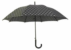 Wholesale J Hook Auto Open Stick Umbrella Metal Shaft Ribs For Rain Shine Weather from china suppliers