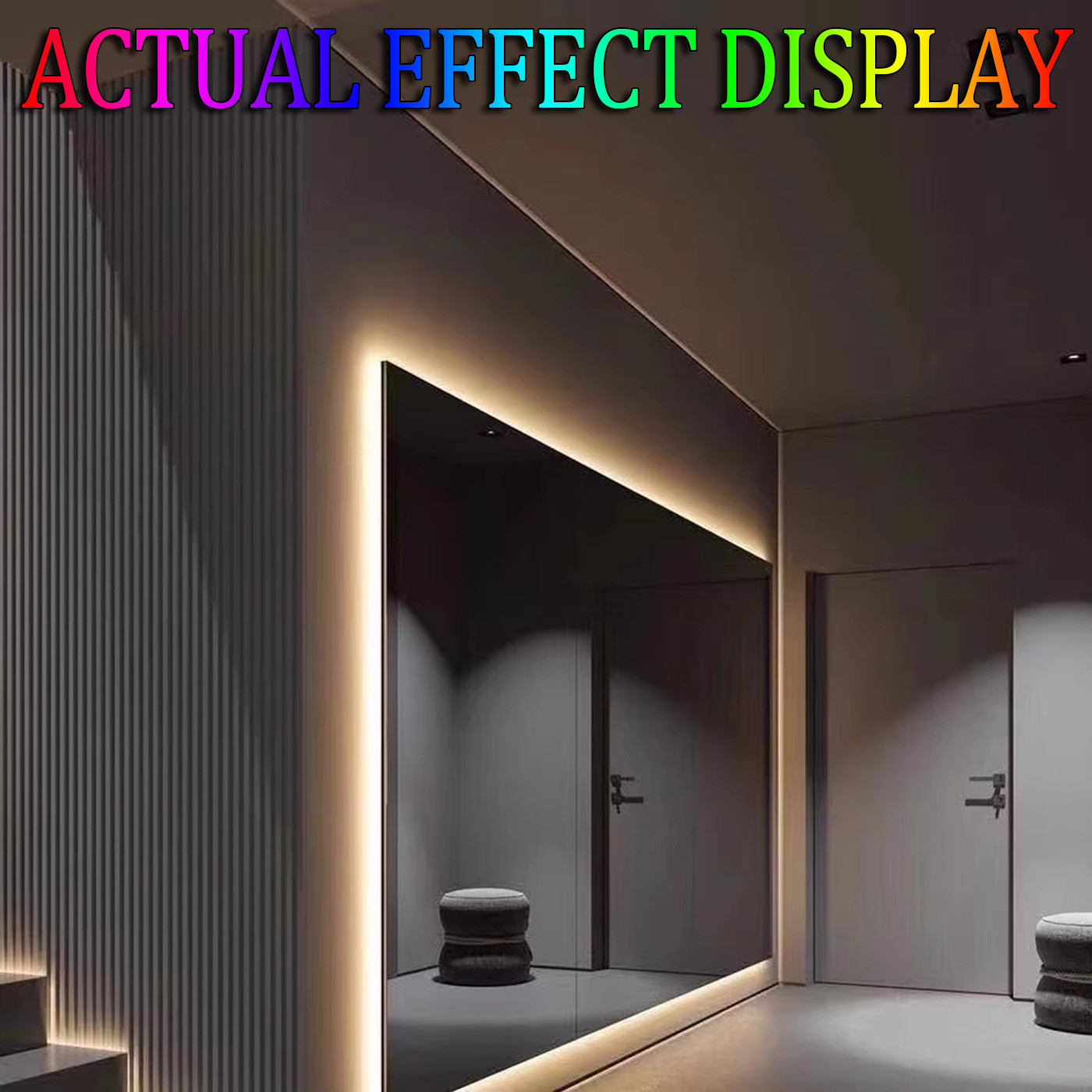 LED 24V Bare Board Patch Self-Adhesive Tape Adhesive Living Room Embedded Aluminum Groove Linear Light Strip