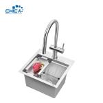 SUS304 stainless steel Single Bowl Kitchen Sinks Handmade House Kitchen Sinks