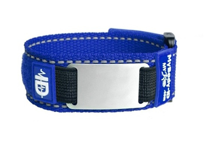 Eco Friendly Sport ID Bracelet / Nylon Woven Id Wristbands For Sportsmen