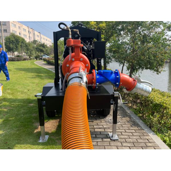 High Quality Vacuum-Assisted Priming Pump Self Priming Centrifugal Irrigation Water Pump Diesel Drainage Pump