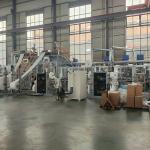 Servo Adult Diaper Making Machine 380V 50Hz Diaper Manufacturing Equipment