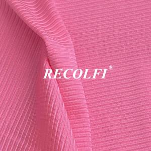 Wholesale Pink Activewear Knit Fabric 210GSM Eco Friendly Rib Yoga Wear Casual Leggings from china suppliers