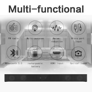 Wholesale Movie Sound Mode FM Radio Soundbar 20Hz-20kHz Frequency Response from china suppliers