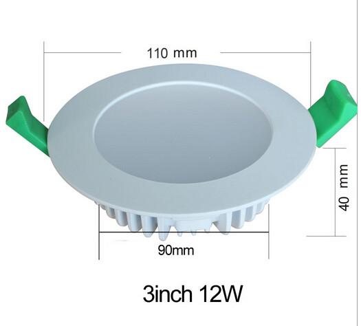 Anenerge indoor LED smd dowlight SAA C-Tick RCM 1080-1200lm 10W 12W 13W led down