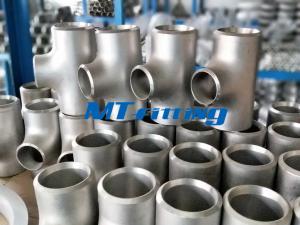 Wholesale Stainless Steel WP304L / 316L Butt Welded Flanges Pipe Fittings ASTM A815 Reducing Tee from china suppliers