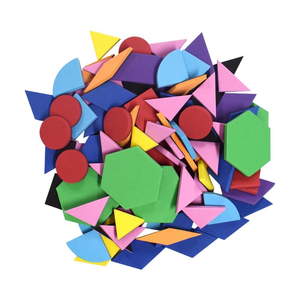 Non Toxic Pattern Puzzle Blocks Set Geometric Manipulative Shape Puzzle