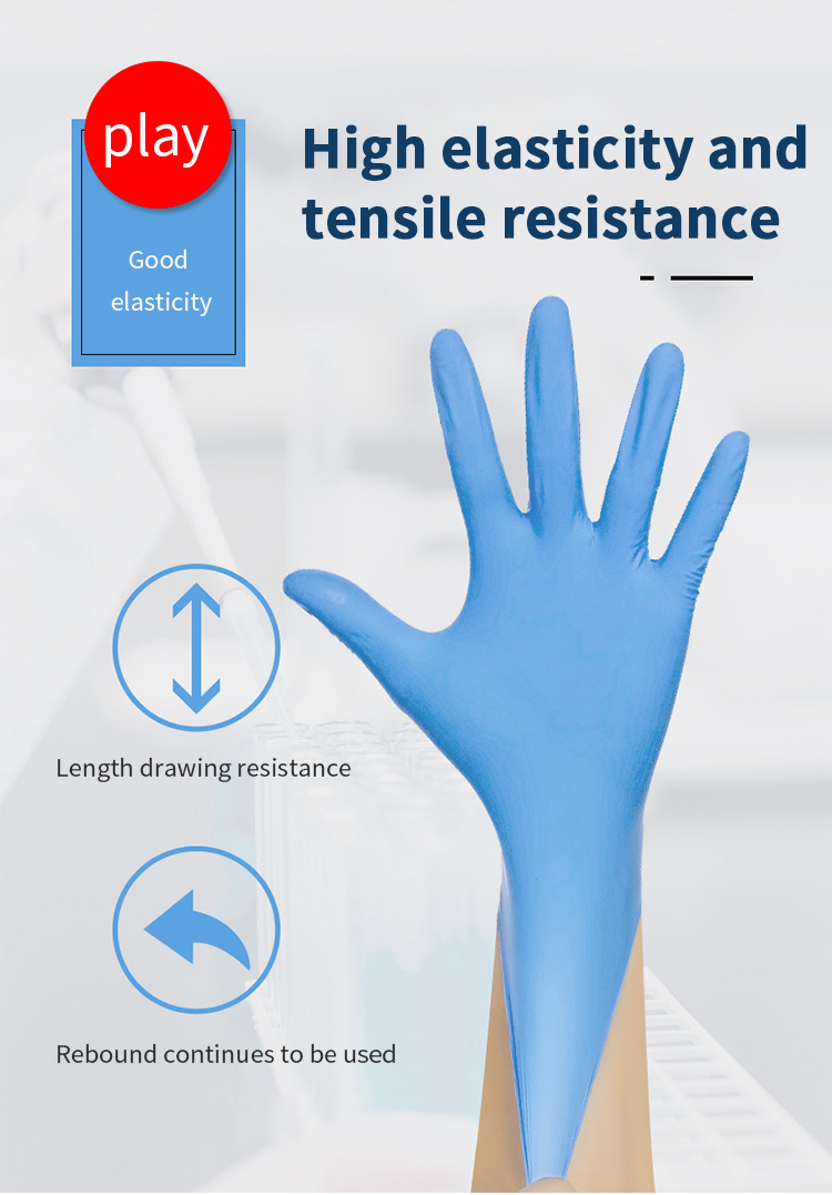 Ce Fda Approved 240MM Medical Nitrile Gloves small medium large size