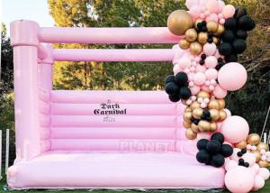 Wholesale Pink Castle Inflatable Jumping Commercial Bounce House / Bouncy Castle For Kids from china suppliers