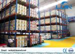 Logistics Storage Drive In Pallet Rack 1350 - 3900mm Width Corrosion Resistance