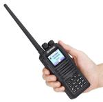Dual Band Mobile Digital Two Way Radio DMR Radio Walkie Talkie DC 7.4V