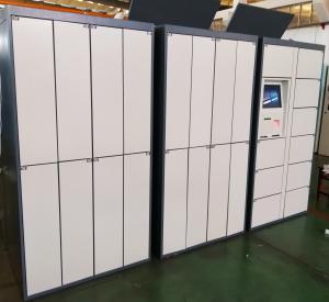 Wholesale 18 Doors / 40 Doors Dry Cleaning Lockers , Laundry Room Lockers API Connector from china suppliers